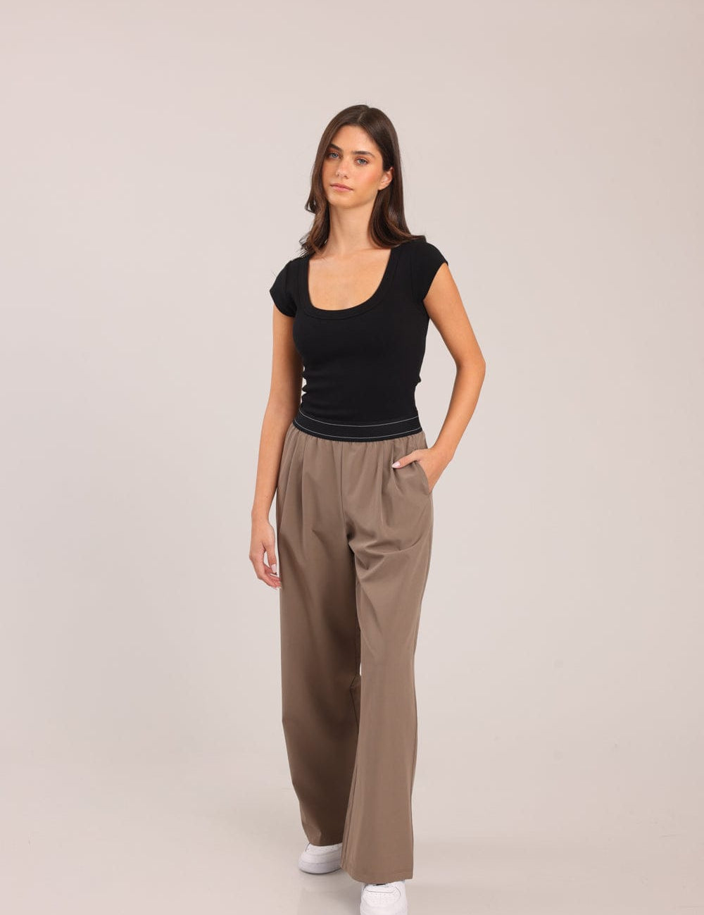 FOX נשים מכנסיים מכנסי נשים מכנסי נשים