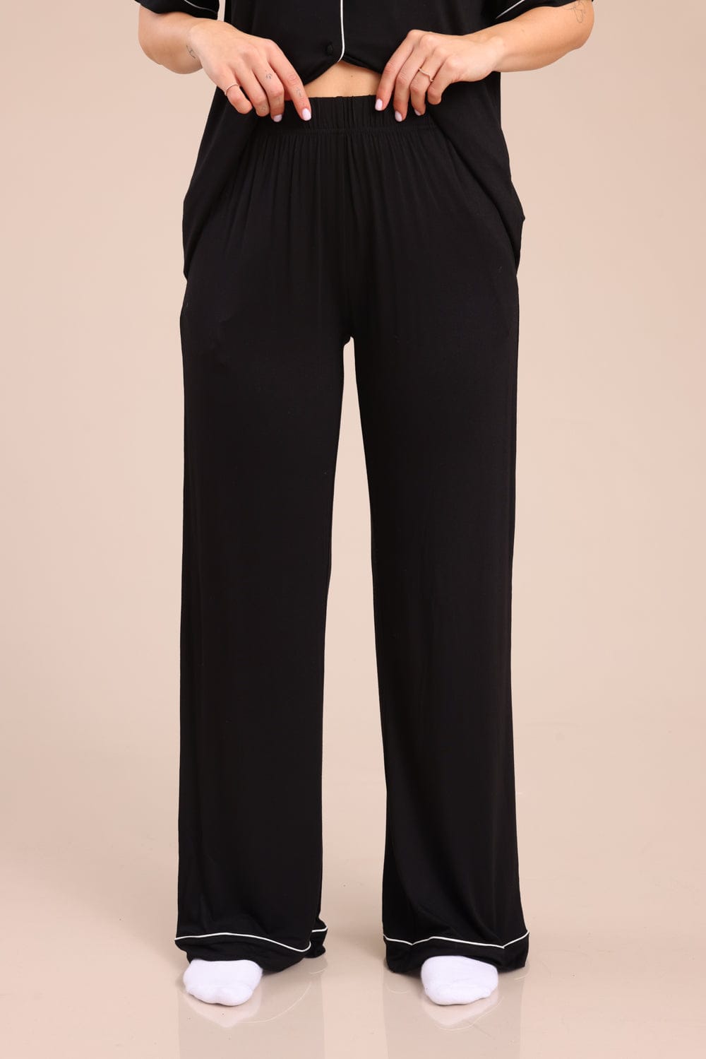 FOX נשים אחר פיג'מת נשים מכופתרת פיג'מת נשים מכופתרת