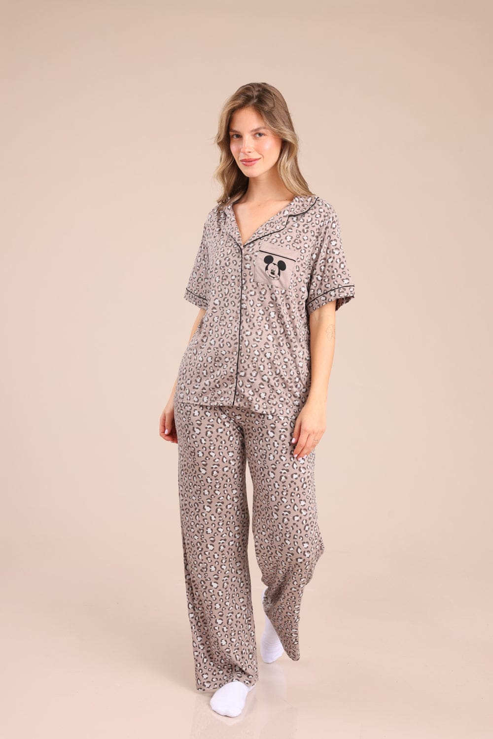 FOX נשים אחר פיג'מה ממותגת מיקי מאוס פיג'מה ממותגת מיקי מאוס