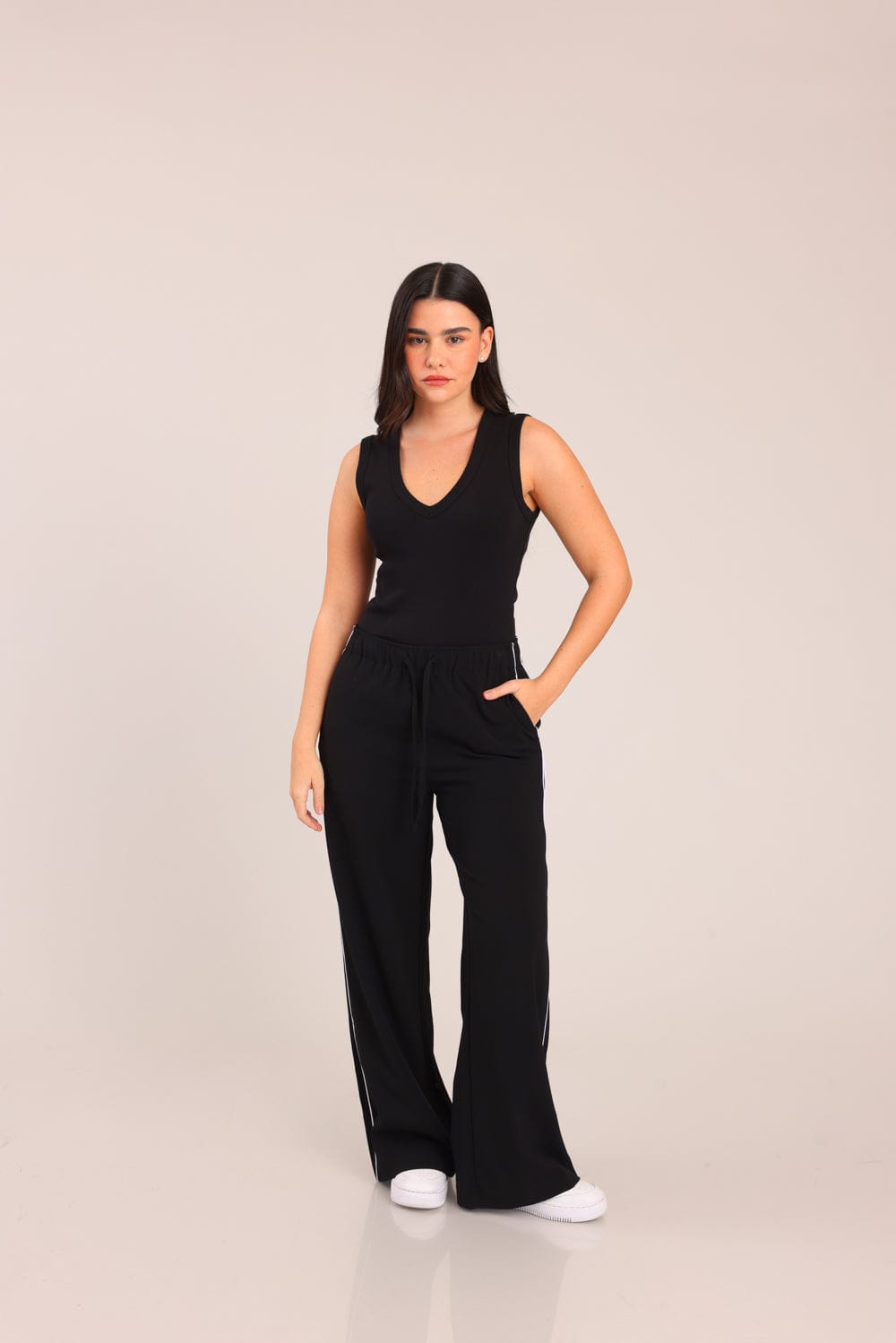 FOX נשים מכנסיים ארוכים מכנסי נשים מתרחבים מכנסי נשים מתרחבים