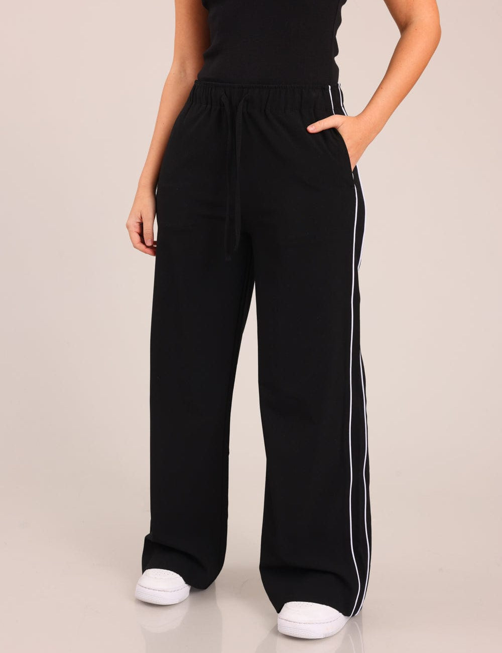 FOX נשים מכנסיים ארוכים מכנסי נשים מתרחבים מכנסי נשים מתרחבים