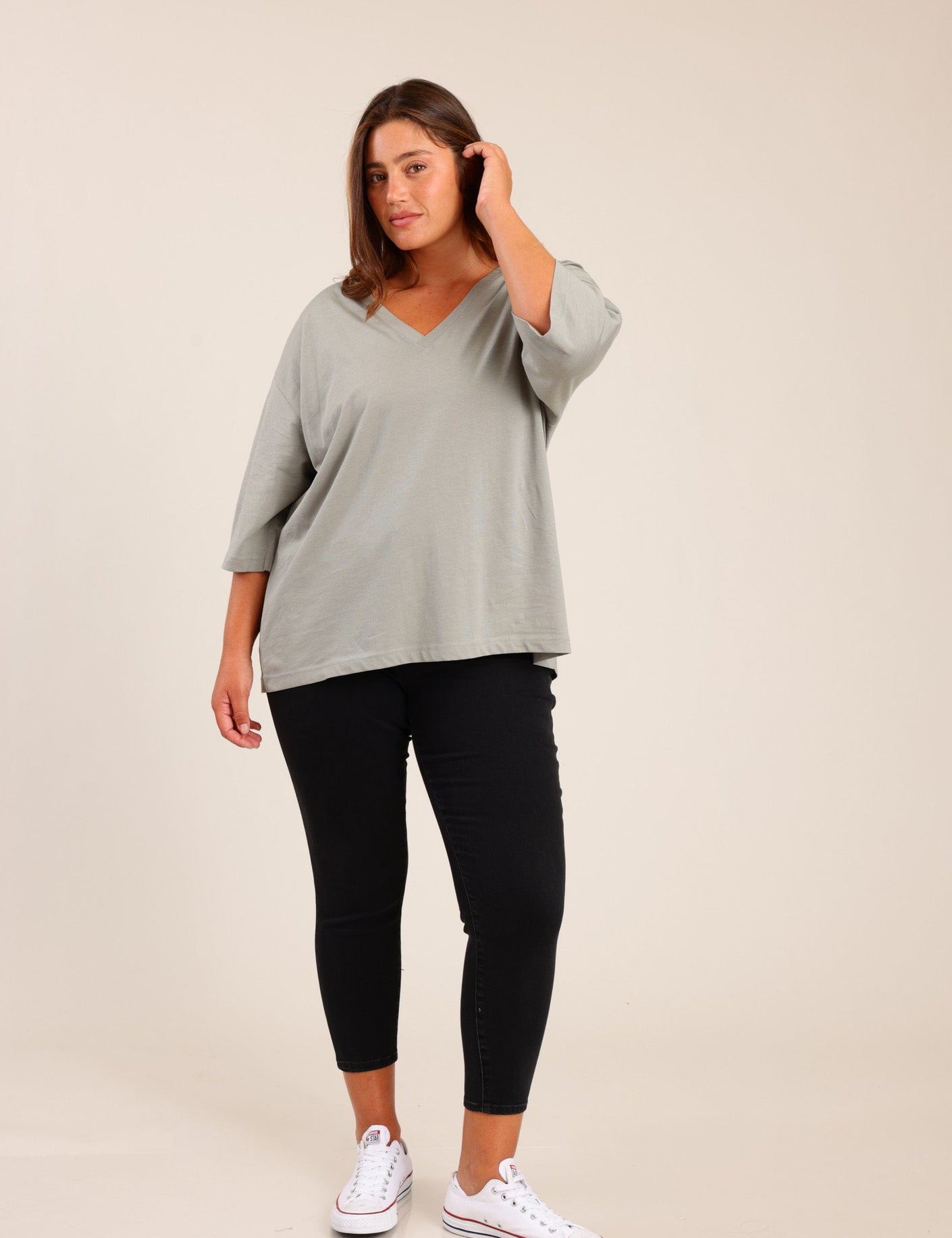 FOX פלאס נשים מכנסיים ג'ינס PLUS SIZE | SKINNY ג'ינס PLUS SIZE | SKINNY