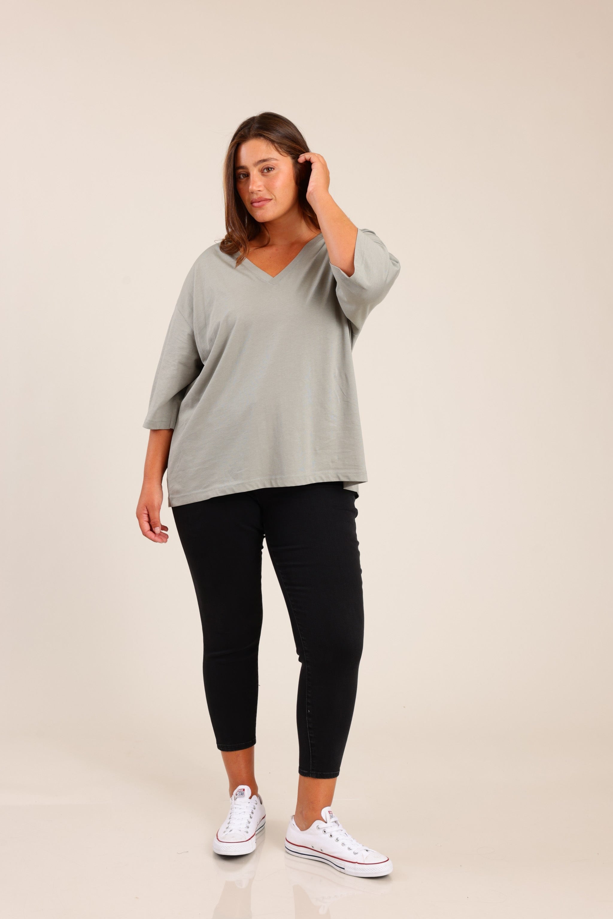 FOX פלאס נשים מכנסיים ג'ינס PLUS SIZE | SKINNY ג'ינס PLUS SIZE | SKINNY