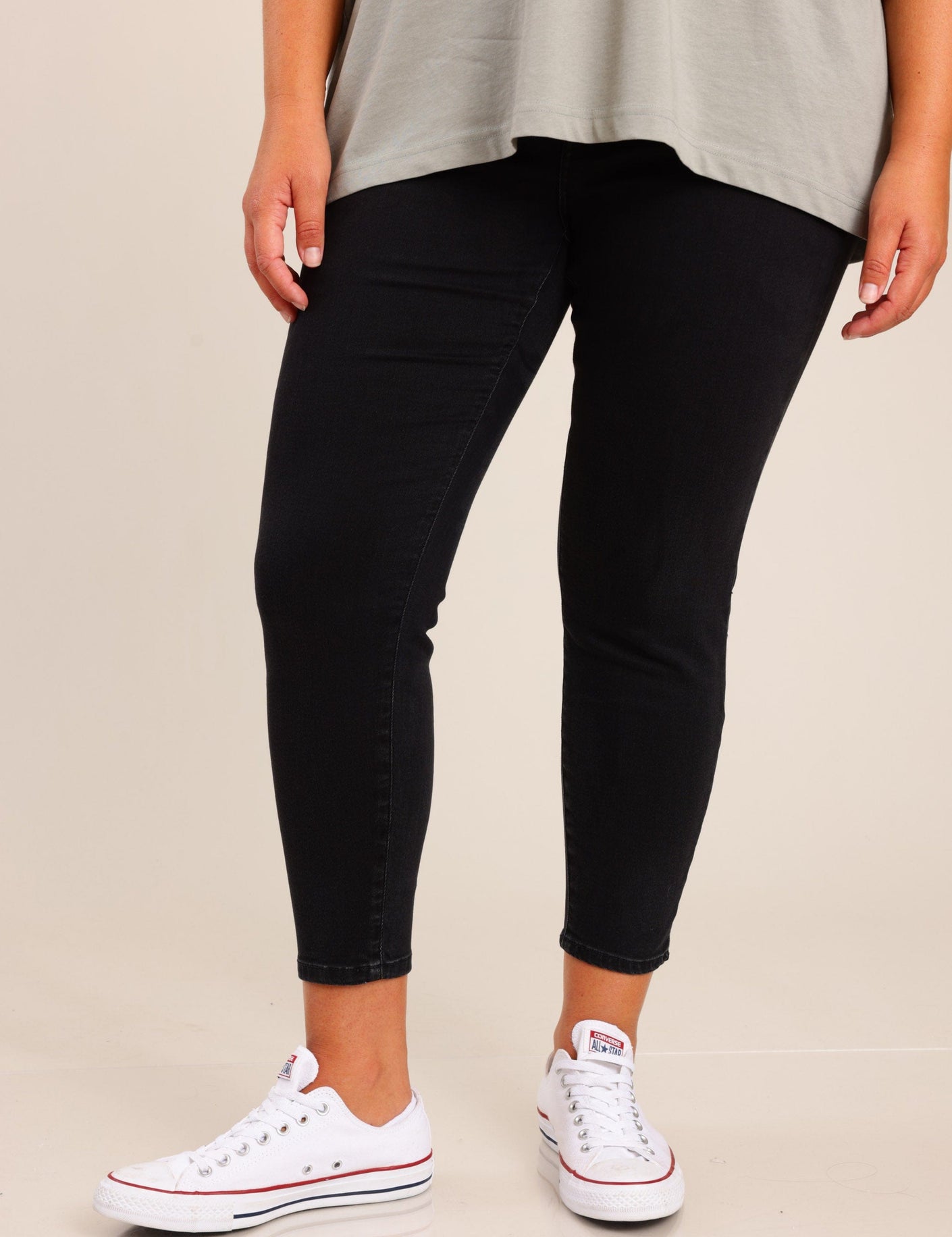 FOX פלאס נשים מכנסיים ג'ינס PLUS SIZE | SKINNY ג'ינס PLUS SIZE | SKINNY