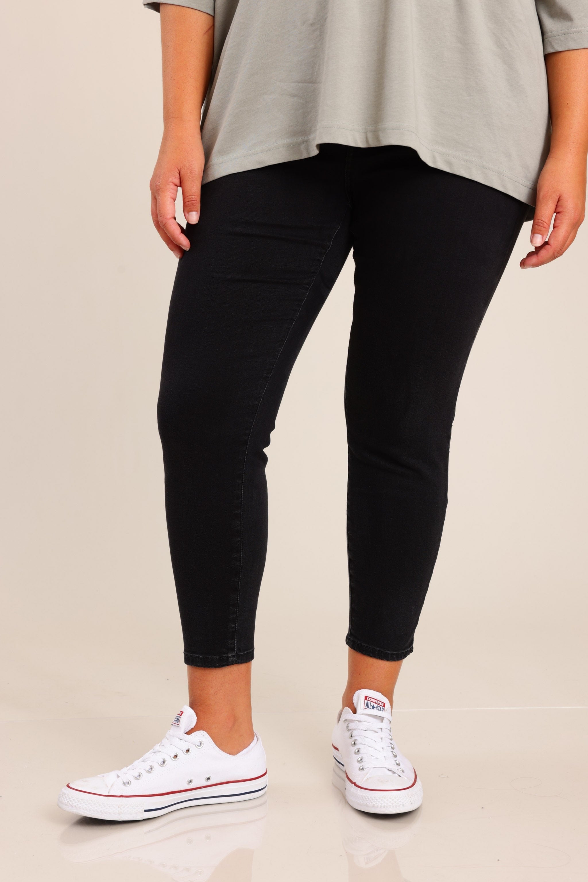 FOX פלאס נשים מכנסיים ג'ינס PLUS SIZE | SKINNY ג'ינס PLUS SIZE | SKINNY