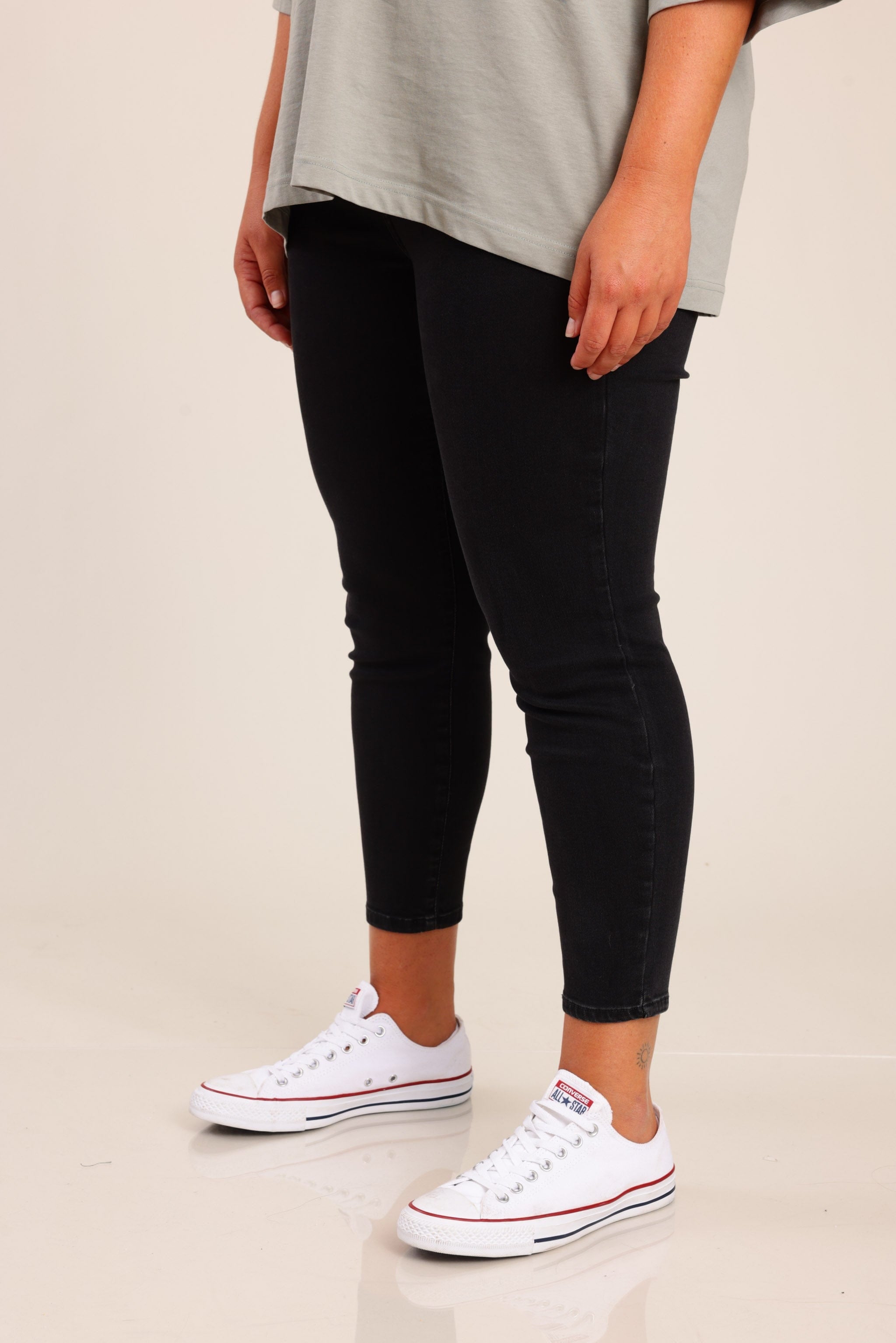 FOX פלאס נשים מכנסיים ג'ינס PLUS SIZE | SKINNY ג'ינס PLUS SIZE | SKINNY