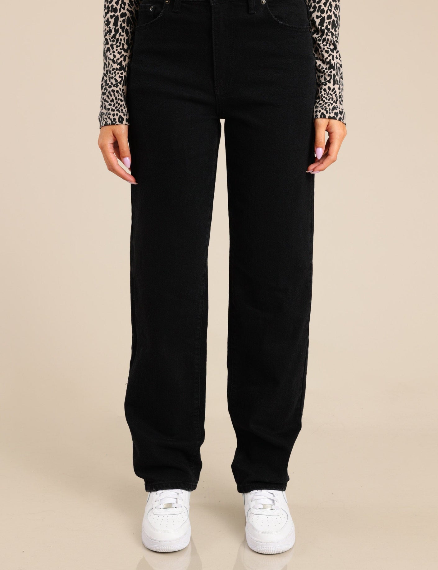 FOX FOX מכנסיים ג'ינס STRAIGHT ג'ינס STRAIGHT