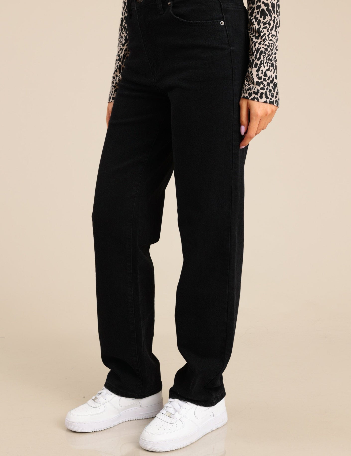 FOX FOX מכנסיים ג'ינס STRAIGHT ג'ינס STRAIGHT