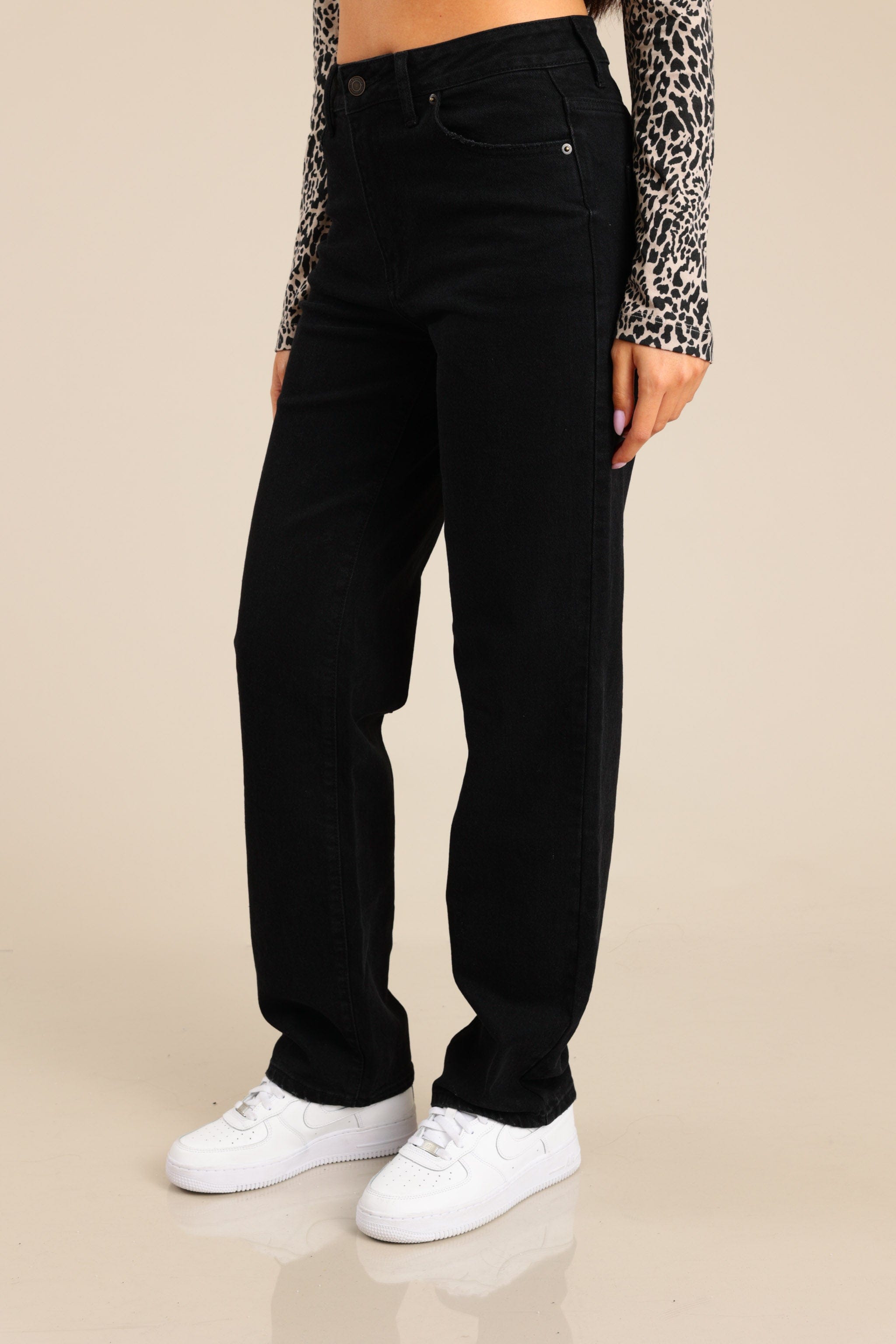 FOX FOX מכנסיים ג'ינס STRAIGHT ג'ינס STRAIGHT