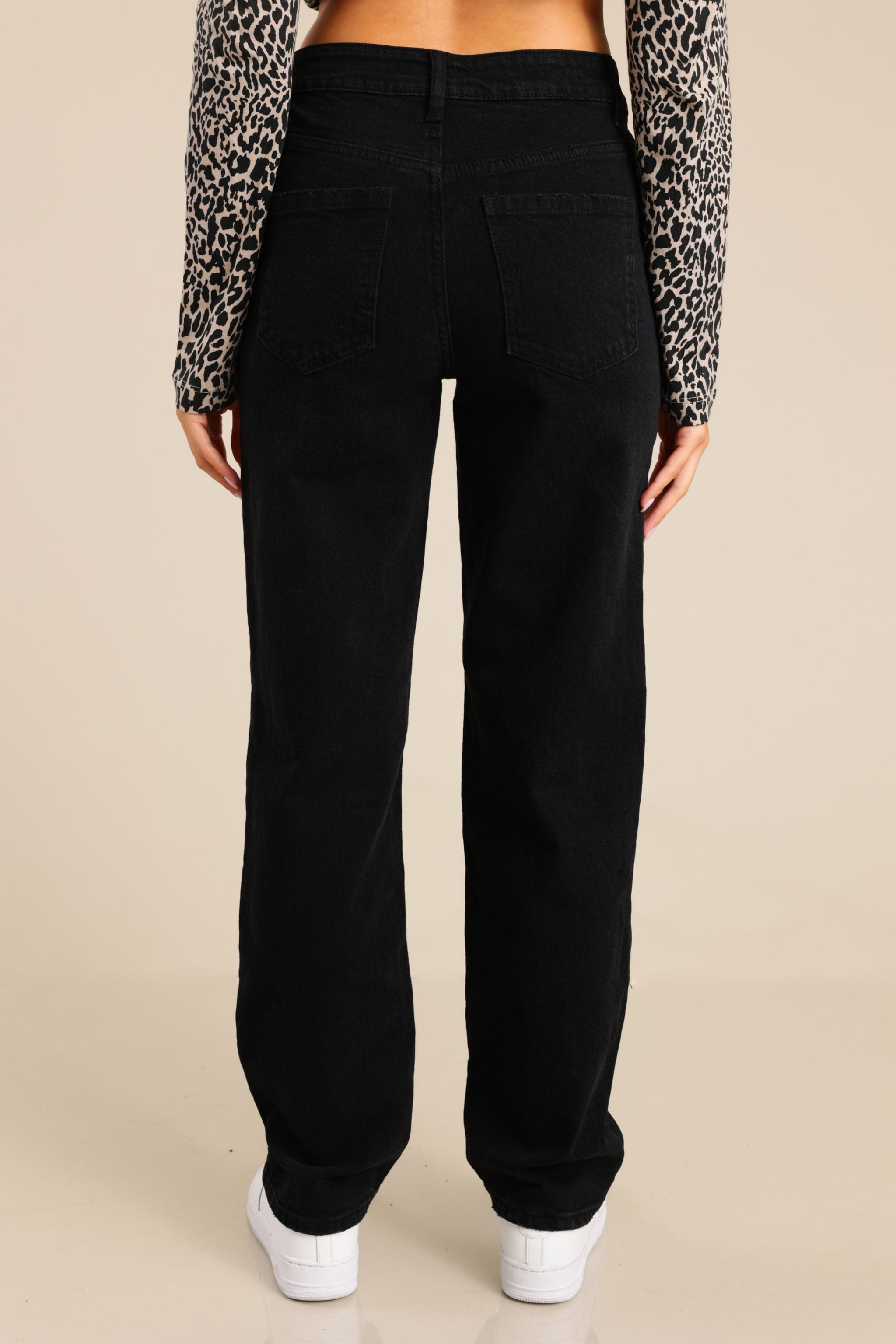 FOX FOX מכנסיים ג'ינס STRAIGHT ג'ינס STRAIGHT