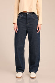 FOX נשים מכנסיים ג'ינס BARREL ג'ינס BARREL