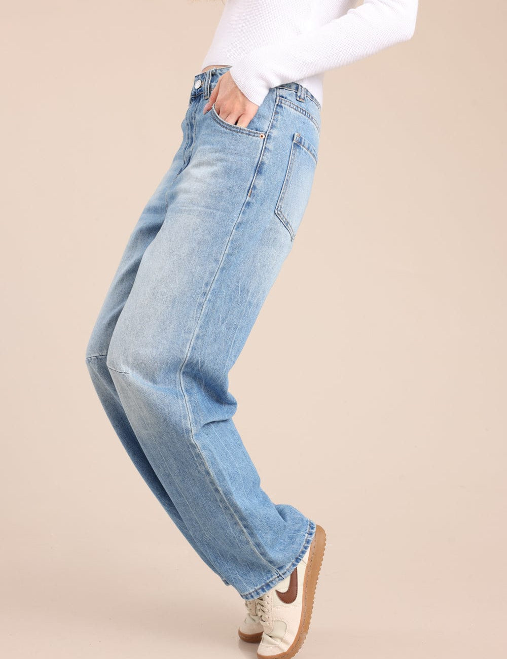 FOX FOX מכנסיים ג'ינס BARREL ג'ינס BARREL