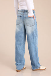 FOX FOX מכנסיים ג'ינס BARREL ג'ינס BARREL