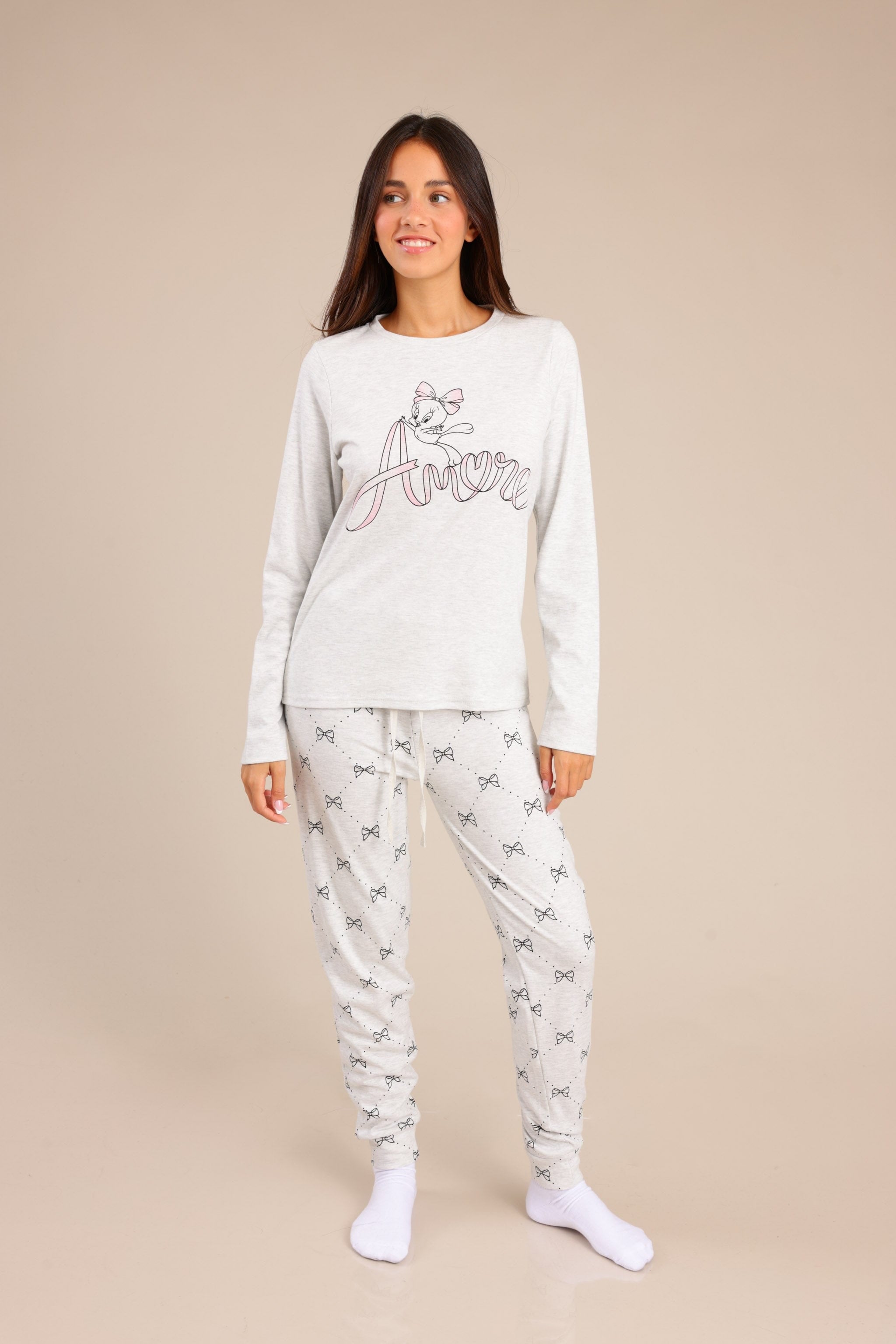 FOX נשים אחר פיג'מה ממותגת לוני טונס פיג'מה ממותגת לוני טונס