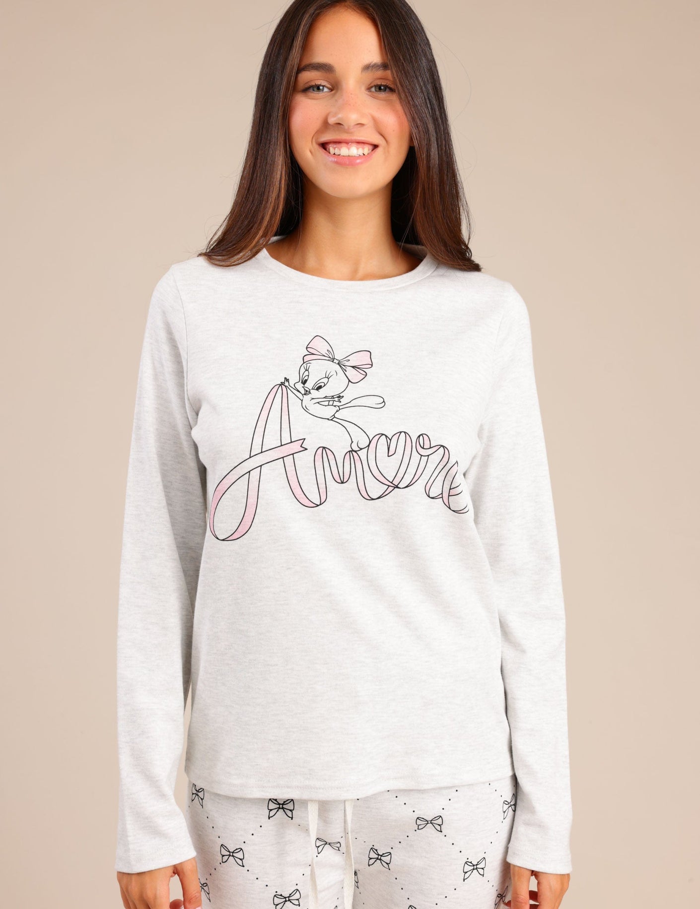 FOX נשים אחר פיג'מה ממותגת לוני טונס פיג'מה ממותגת לוני טונס