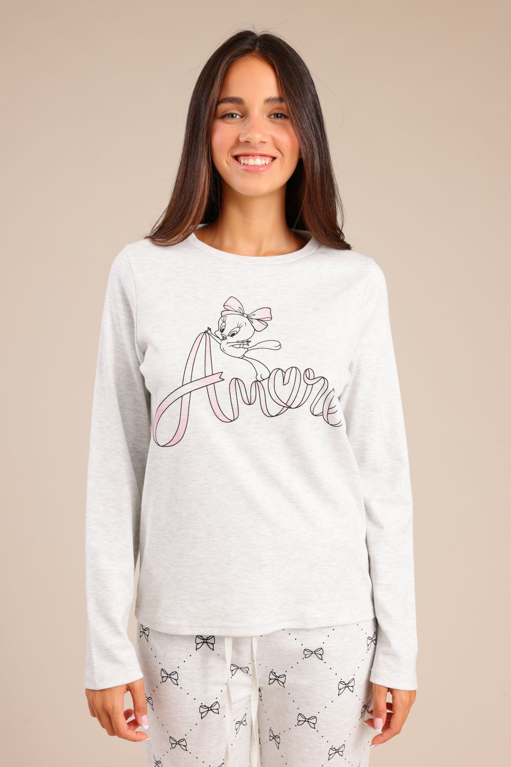 FOX נשים אחר פיג'מה ממותגת לוני טונס פיג'מה ממותגת לוני טונס