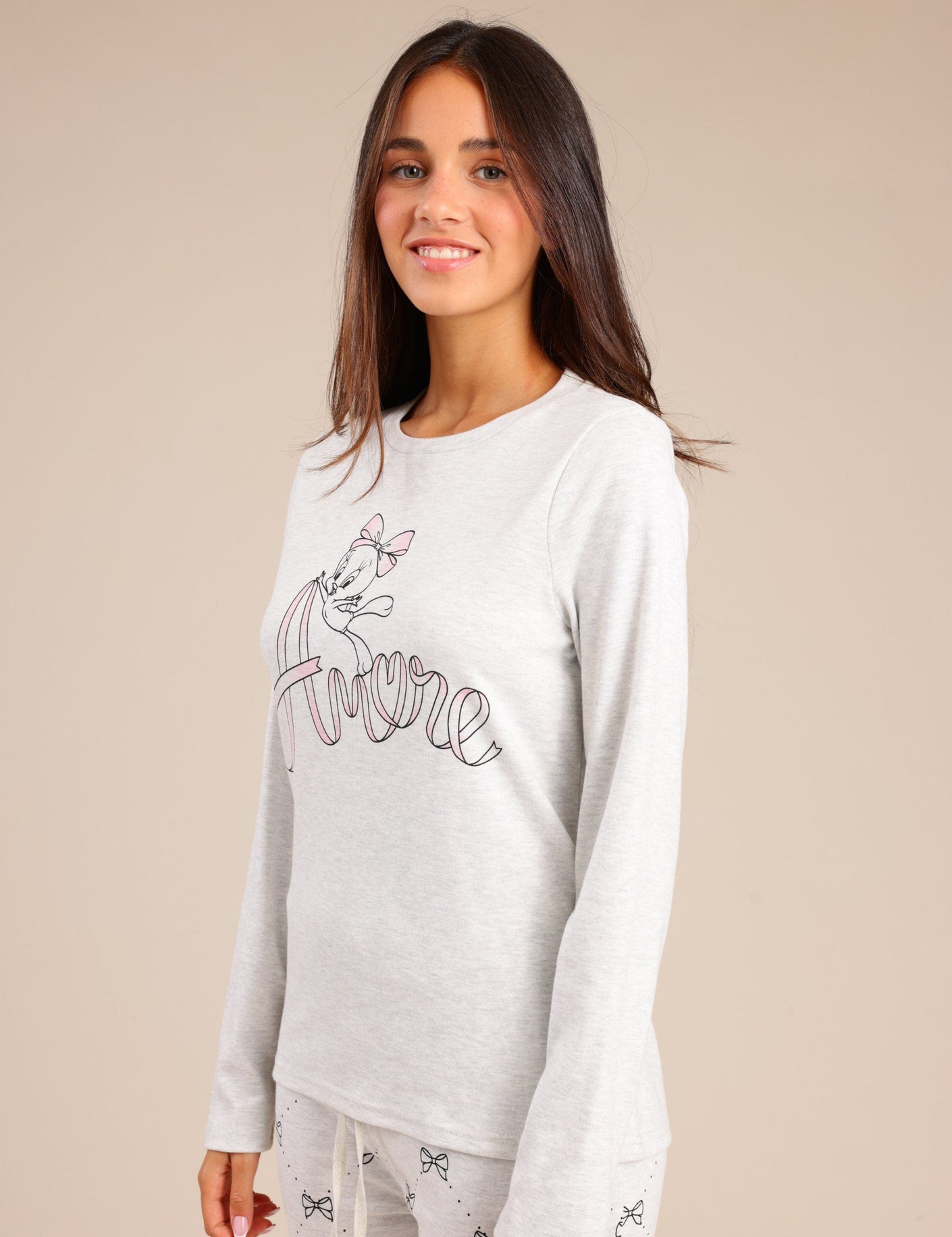 FOX נשים אחר פיג'מה ממותגת לוני טונס פיג'מה ממותגת לוני טונס