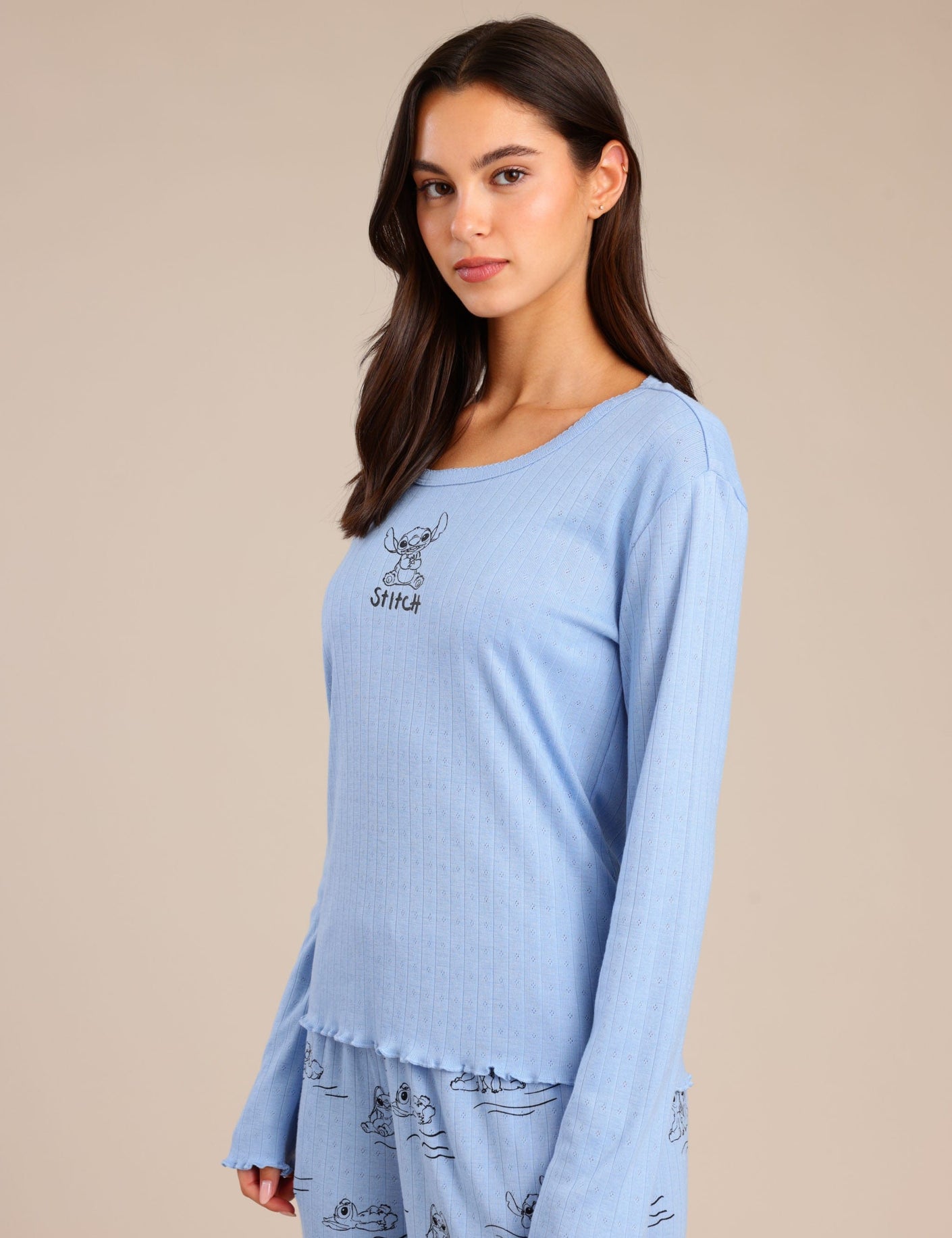 FOX נשים אחר פיג'מה ממותגת סטיץ' פיג'מה ממותגת סטיץ'