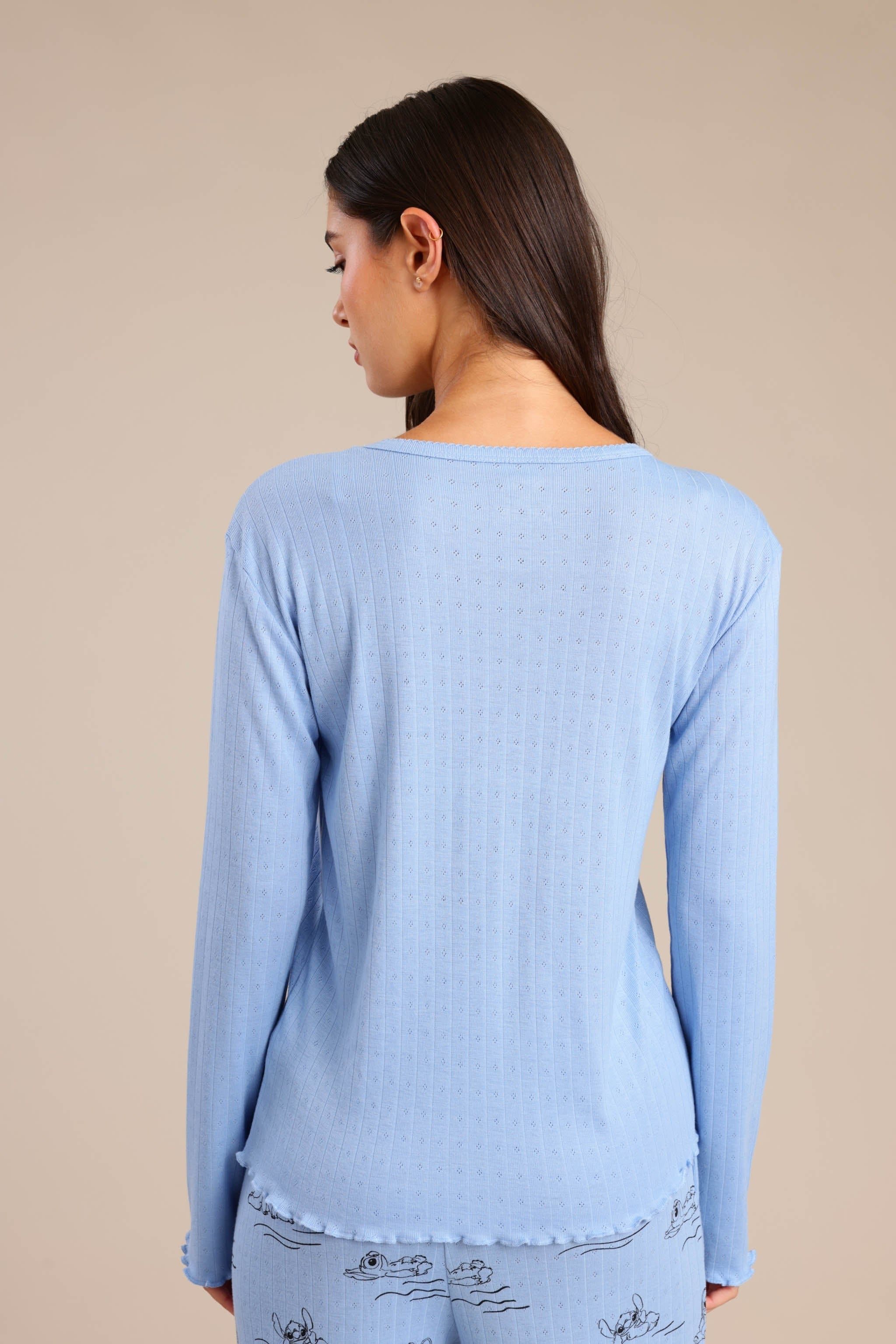 FOX נשים אחר פיג'מה ממותגת סטיץ' פיג'מה ממותגת סטיץ'