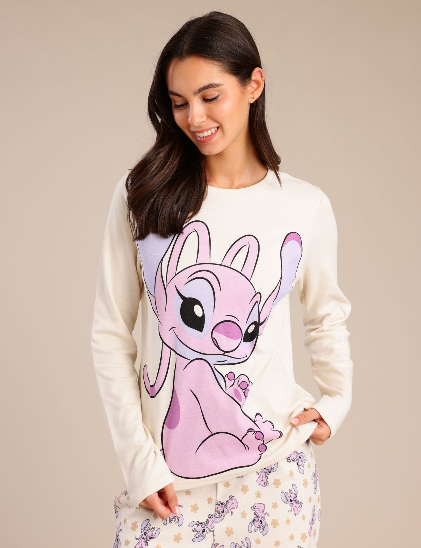 FOX נשים אחר פיג'מה ממותגת סטיץ' פיג'מה ממותגת סטיץ'