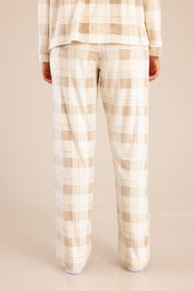 FOX נשים אחר פיג'מה עם משבצות פיג'מה עם משבצות