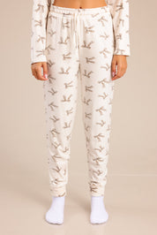 FOX נשים אחר פיג'מה קטיפה עם הדפס MINIME פיג'מה קטיפה עם הדפס MINIME