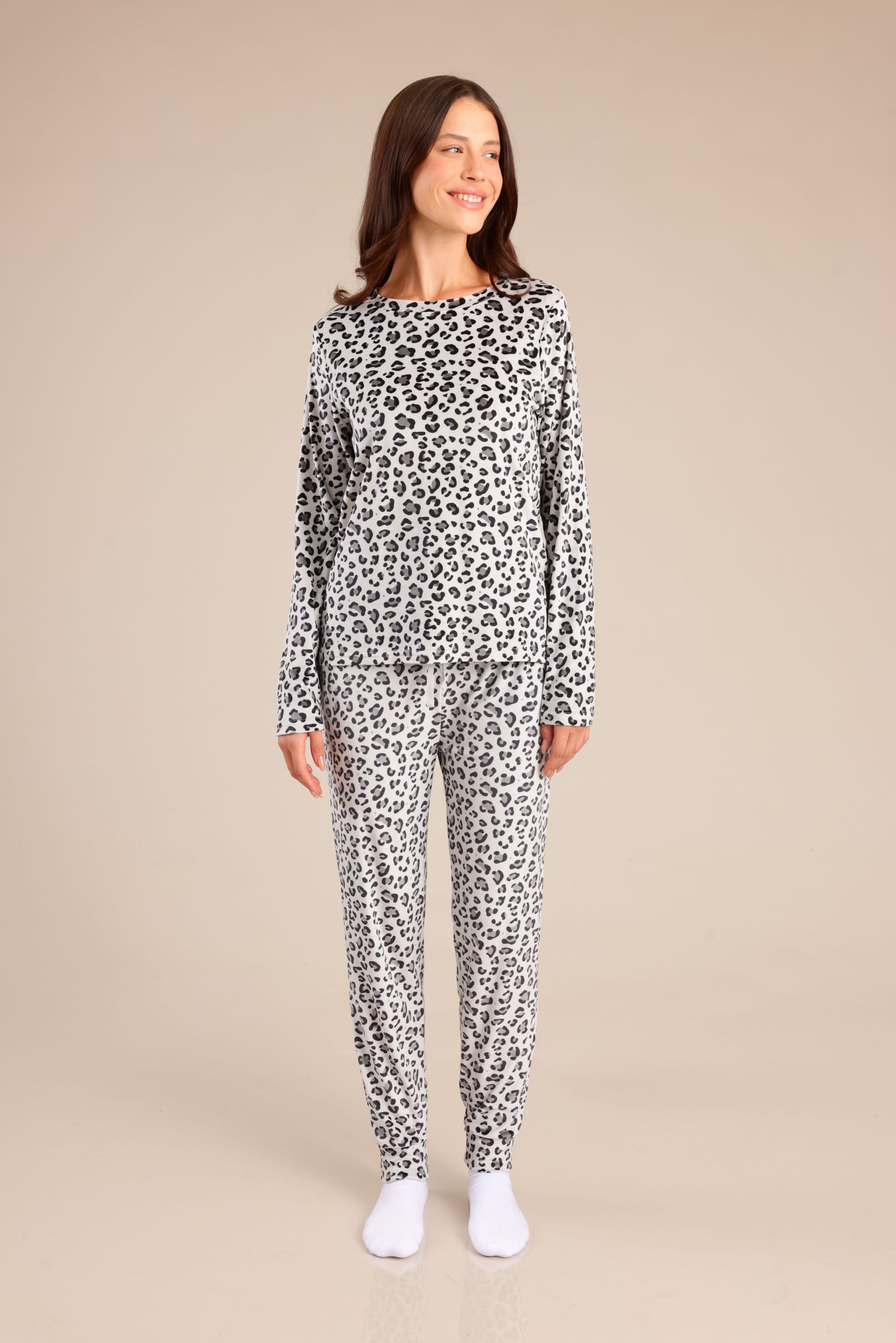 FOX נשים אחר פיג'מה עם הדפס ME MINI פיג'מה עם הדפס ME MINI