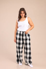 FOX פלאס נשים אחר מכנסי פיג'מה פלנל| PLUS SIZE מכנסי פיג'מה פלנל| PLUS SIZE