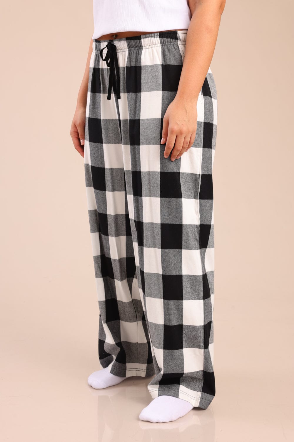 FOX פלאס נשים אחר מכנסי פיג'מה פלנל| PLUS SIZE מכנסי פיג'מה פלנל| PLUS SIZE