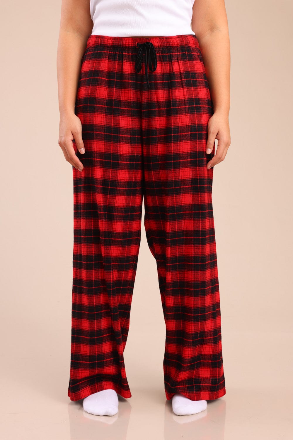 FOX פלאס נשים אחר מכנסי פיג'מה פלנל| PLUS SIZE מכנסי פיג'מה פלנל| PLUS SIZE