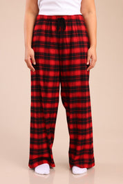 FOX פלאס נשים אחר מכנסי פיג'מה פלנל| PLUS SIZE מכנסי פיג'מה פלנל| PLUS SIZE