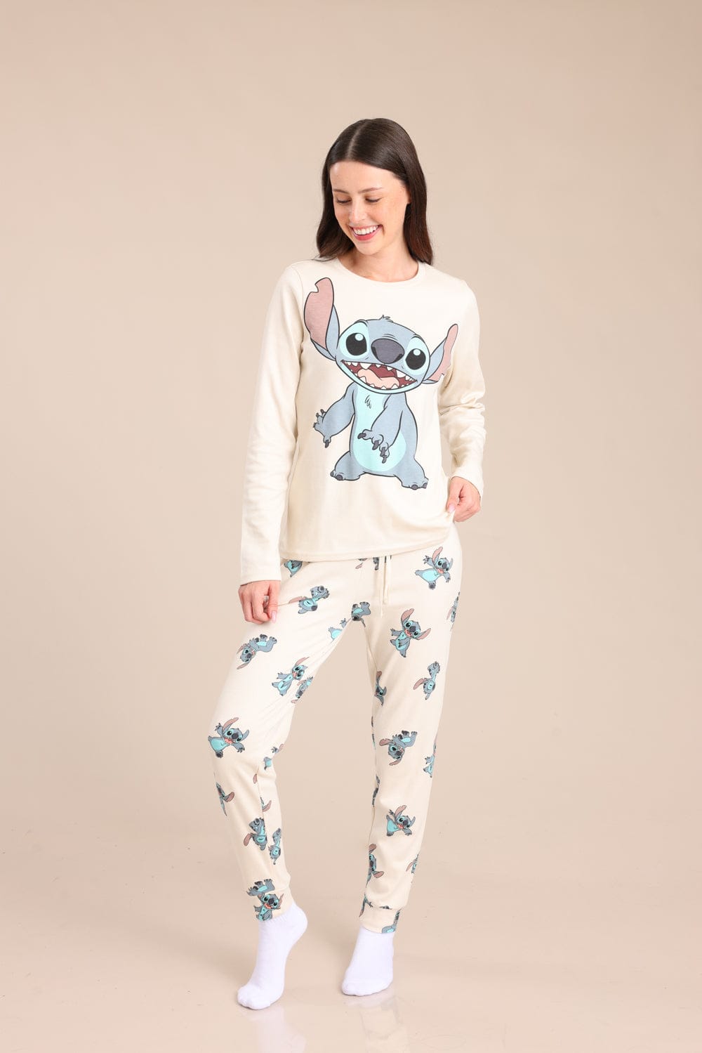 FOX נשים אחר פיג'מה ממותגת סטיץ' פיג'מה ממותגת סטיץ'