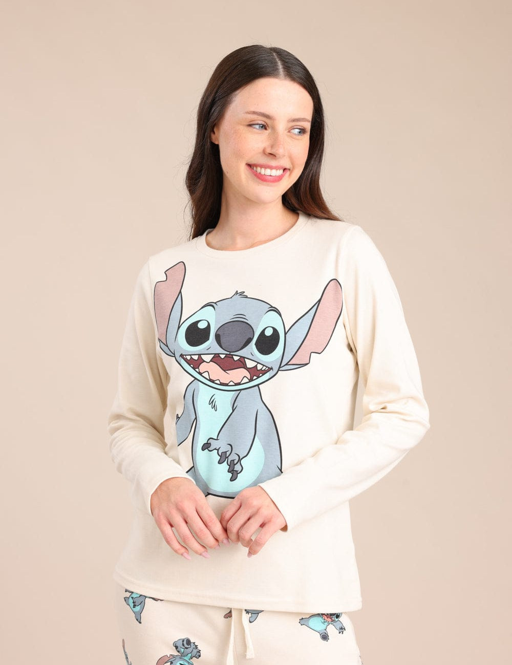 FOX נשים אחר פיג'מה ממותגת סטיץ' פיג'מה ממותגת סטיץ'