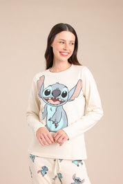 FOX נשים אחר פיג'מה ממותגת סטיץ' פיג'מה ממותגת סטיץ'