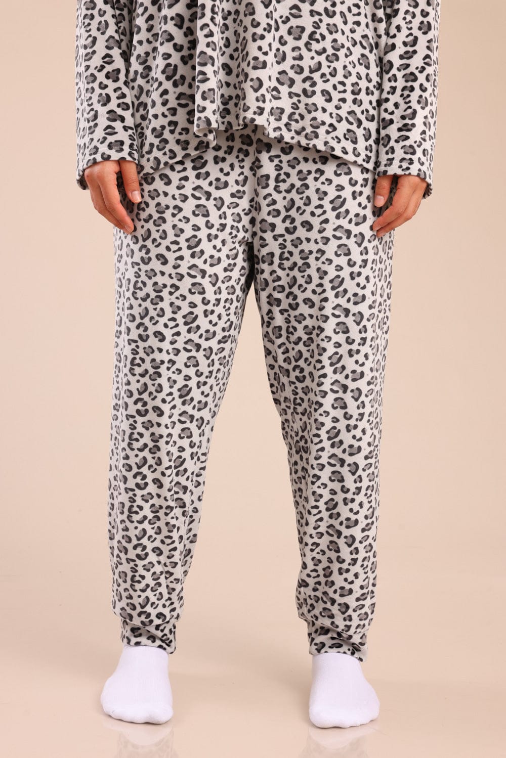 FOX פלאס נשים אחר פיג'מה עם הדפס| PLUS SIZE פיג'מה עם הדפס| PLUS SIZE