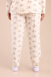 FOX פלאס נשים אחר פיג'מה עם הדפס | PLUS SIZE פיג'מה עם הדפס | PLUS SIZE