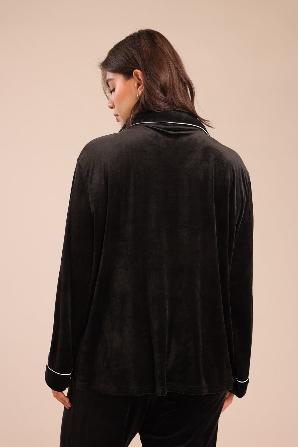 FOX פלאס נשים אחר פיג'מה קטיפה | PLUS SIZE פיג'מה קטיפה | PLUS SIZE