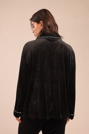 FOX פלאס נשים אחר פיג'מה קטיפה | PLUS SIZE פיג'מה קטיפה | PLUS SIZE