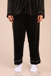 FOX פלאס נשים אחר פיג'מה קטיפה | PLUS SIZE פיג'מה קטיפה | PLUS SIZE