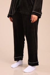 FOX פלאס נשים אחר פיג'מה קטיפה | PLUS SIZE פיג'מה קטיפה | PLUS SIZE