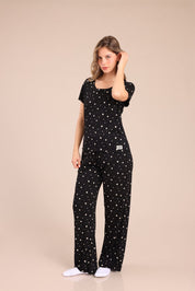 FOX נשים אחר פיג'מה עם הדפס פיג'מה עם הדפס