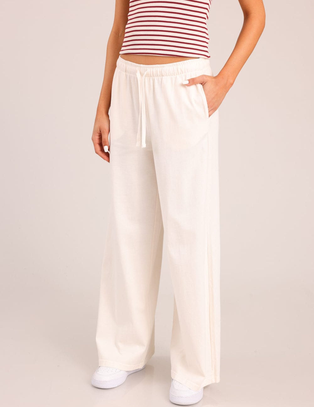 FOX נשים מכנסיים ארוכים מכנסי אוברסייז מכנסי אוברסייז