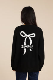 FOX נשים סריגים סריג קרדיגן סריג קרדיגן