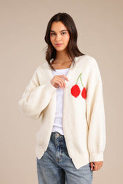 FOX נשים סריגים סריג קרדיגן סריג קרדיגן