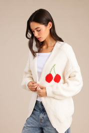 FOX נשים סריגים סריג קרדיגן סריג קרדיגן