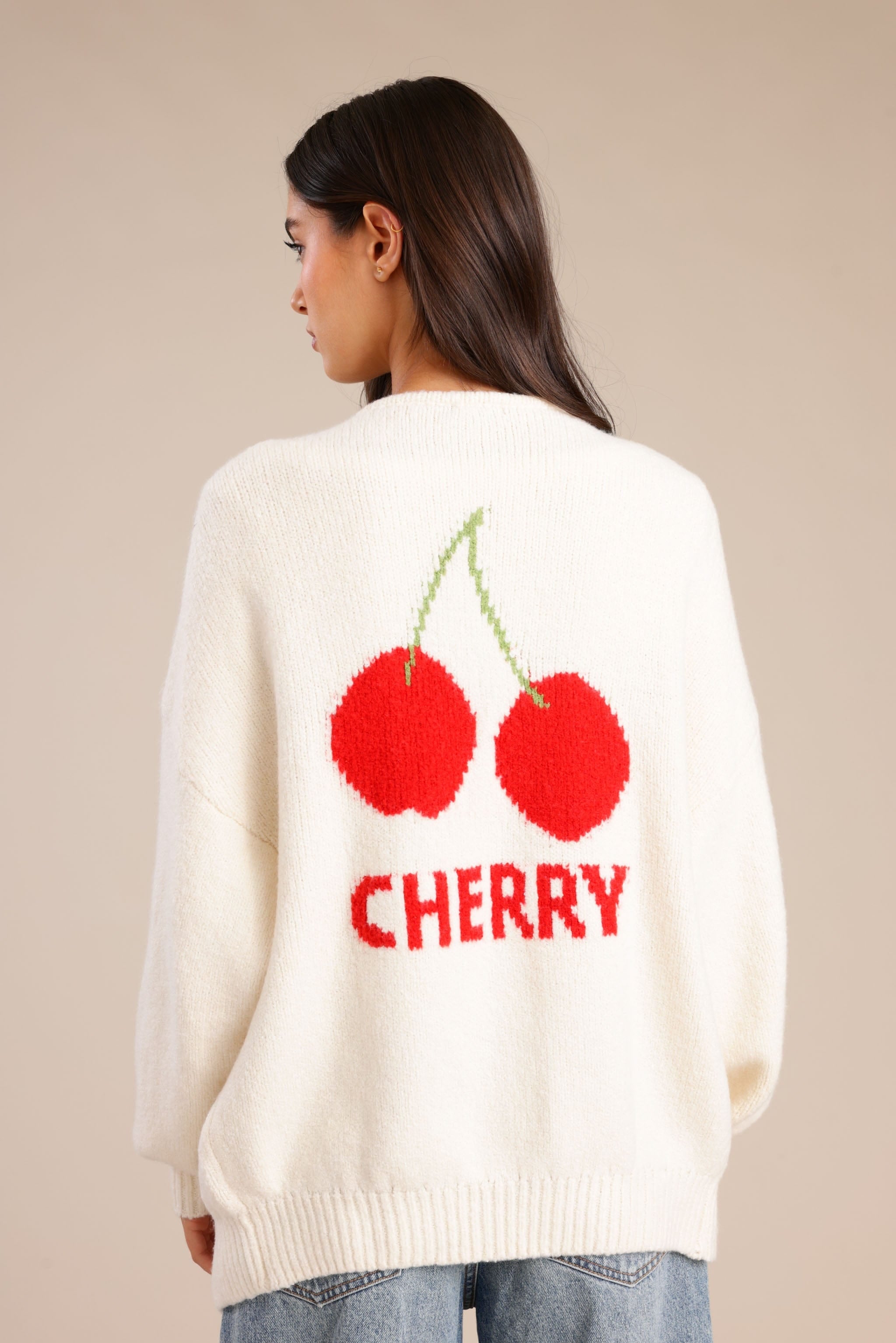 FOX נשים סריגים סריג קרדיגן סריג קרדיגן