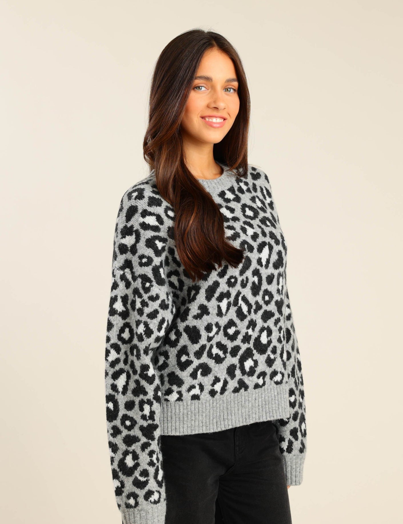 FOX נשים סריגים סריג סריג