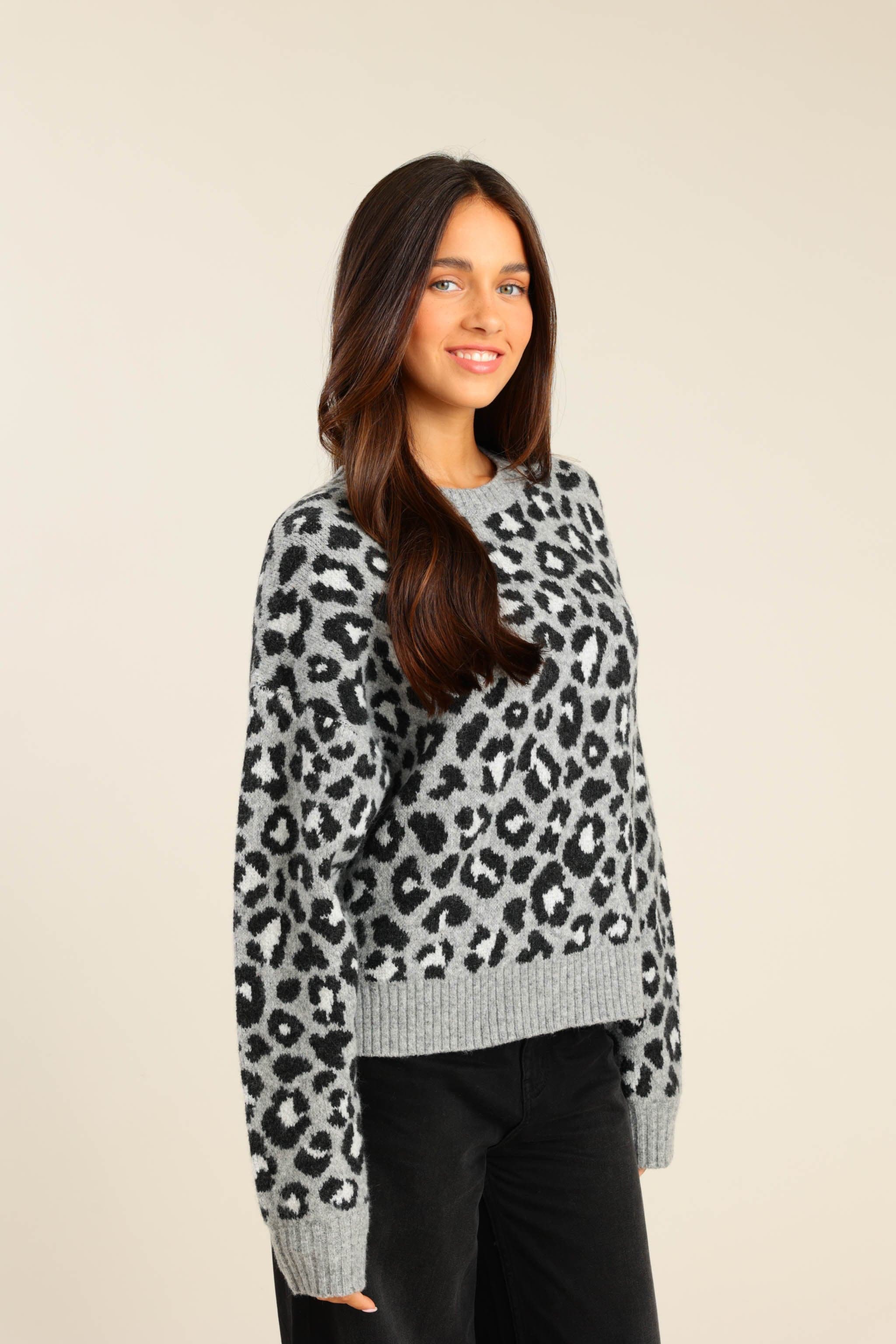 FOX נשים סריגים סריג סריג