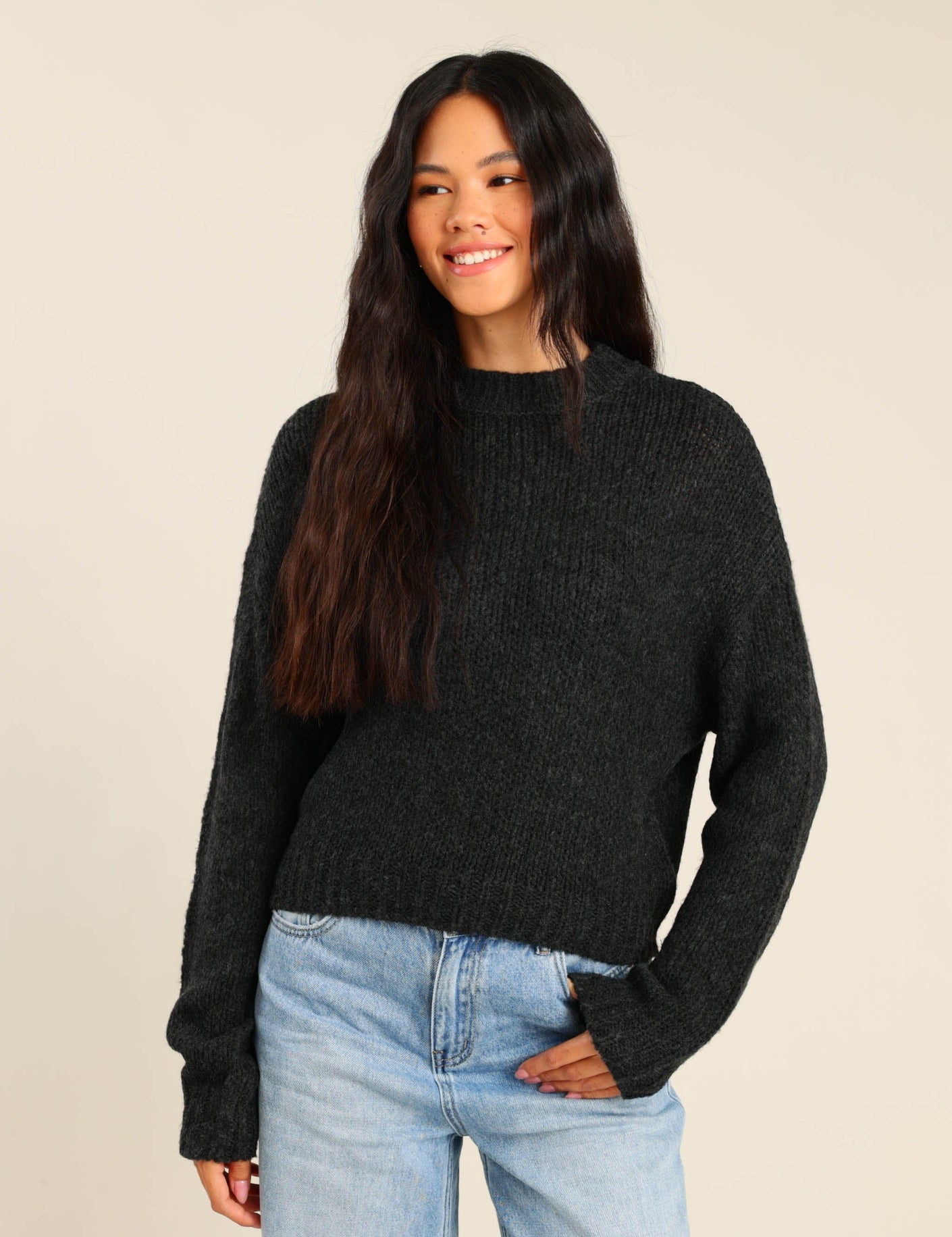 FOX נשים סריגים סריג סריג