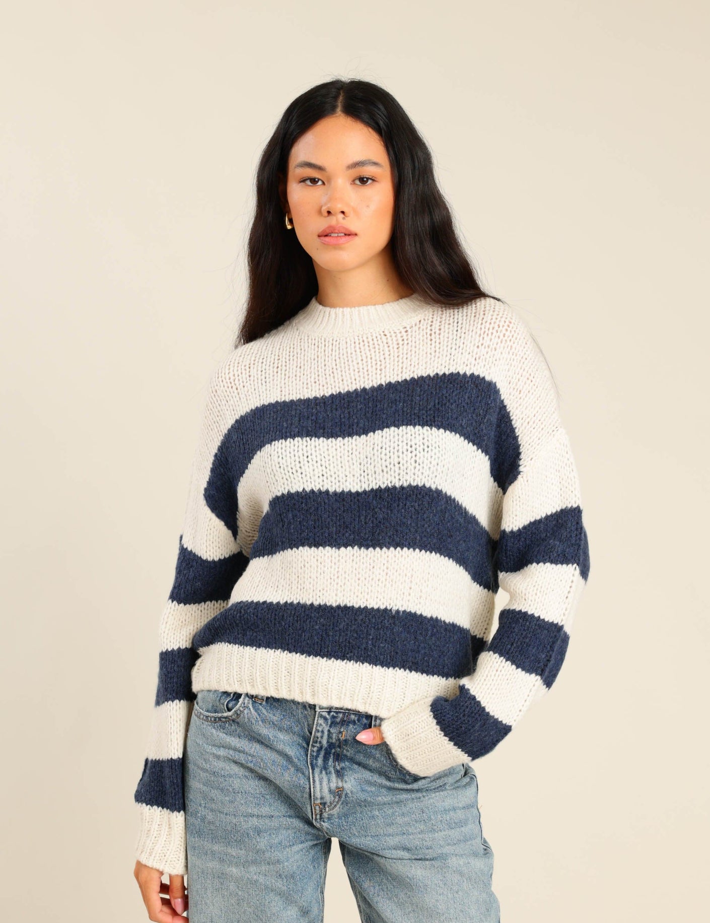 FOX נשים סריגים סריג סריג